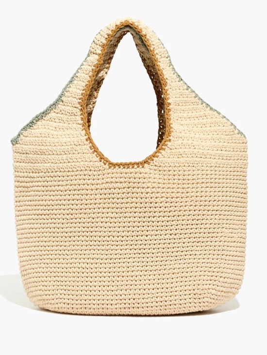 Madewell Handbags - Madewell Woven Crochet Shopper Bag